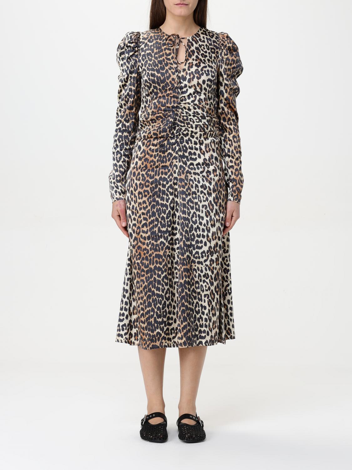 [GANNI] Long sleeve dress SS25 W0330 943