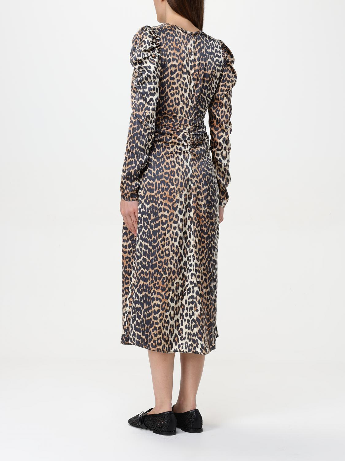 [GANNI] Long sleeve dress SS25 W0330 943