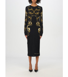 [VERSACE JEANS COUTURE] Long sleeve dress FW24 77HAO9P8JS419 G89