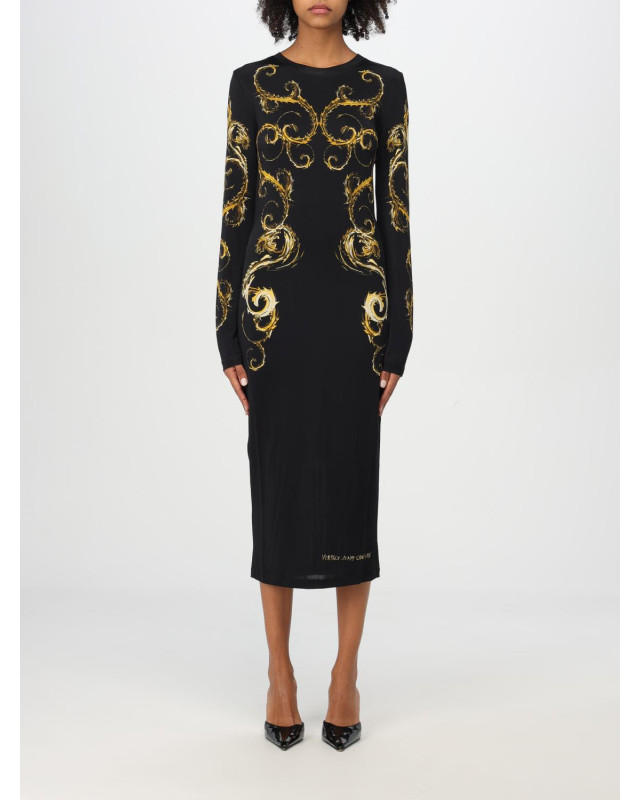 [VERSACE JEANS COUTURE] Long sleeve dress FW24 77HAO9P8JS419 G89