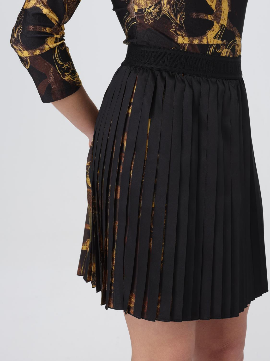 [VERSACE JEANS COUTURE] Mini skirt SS24 76HAE811NS401 G89