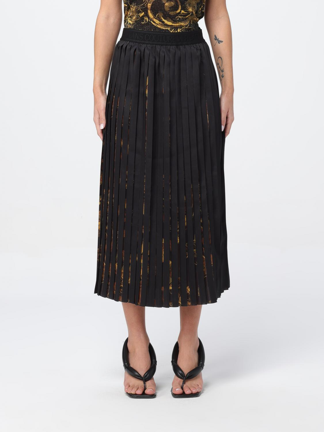[VERSACE JEANS COUTURE] Midi skirt SS24 76HAE810NS401 G89