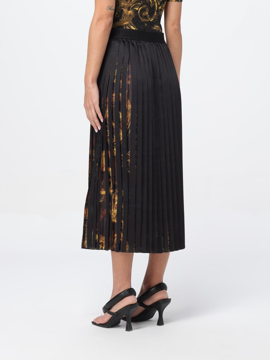 [VERSACE JEANS COUTURE] Midi skirt SS24 76HAE810NS401 G89
