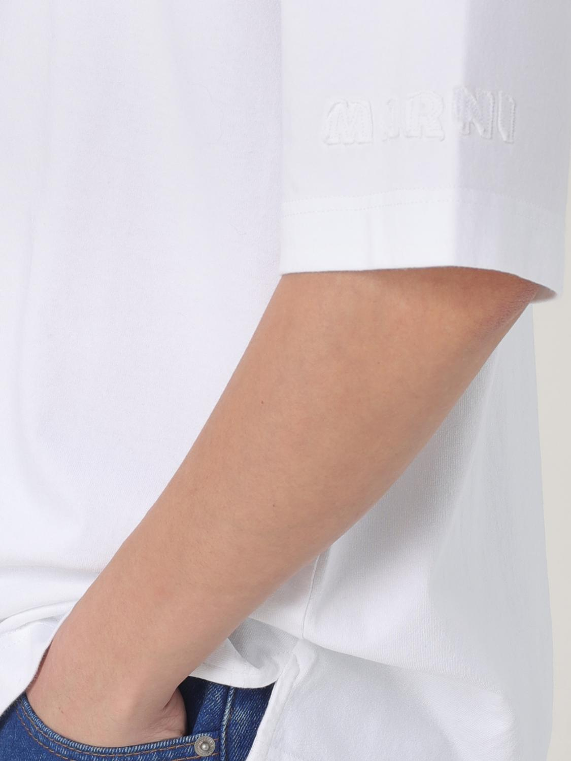 [Marni] T-shirts Short Sleeve FW25 POMU0037X0UTC406 00W01