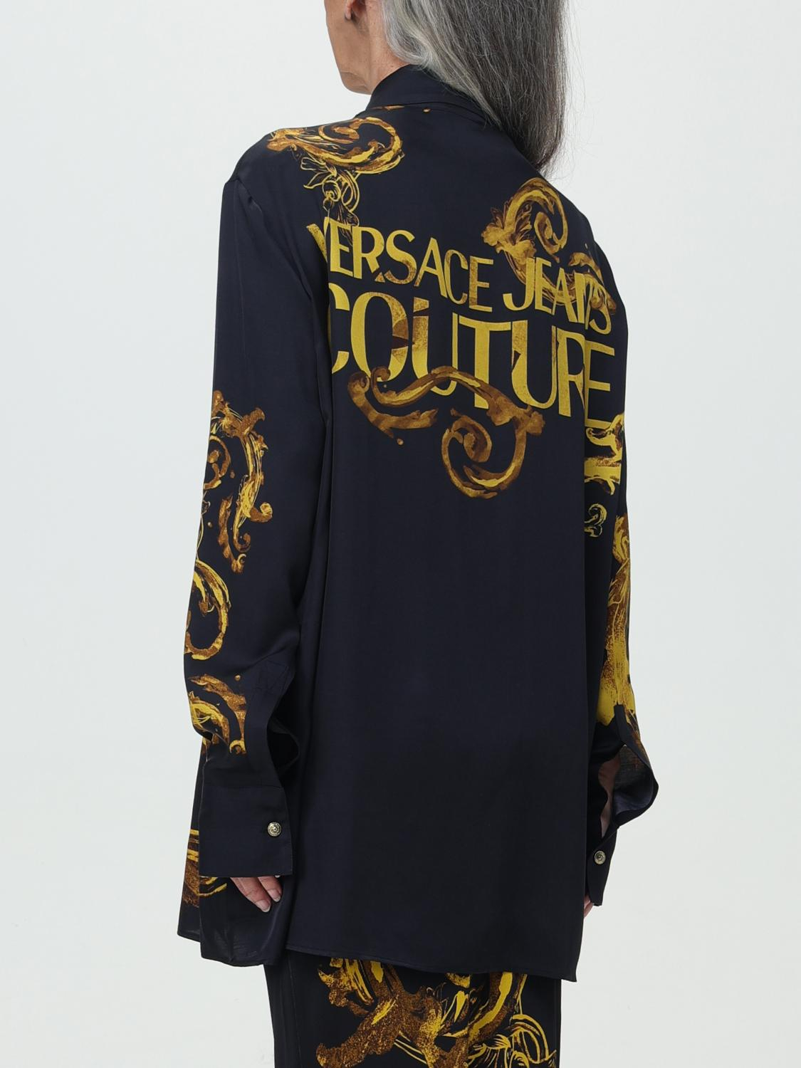 [VERSACE JEANS COUTURE] Shirts Long Sleeve SS24 76HAL2P2NS409 G89