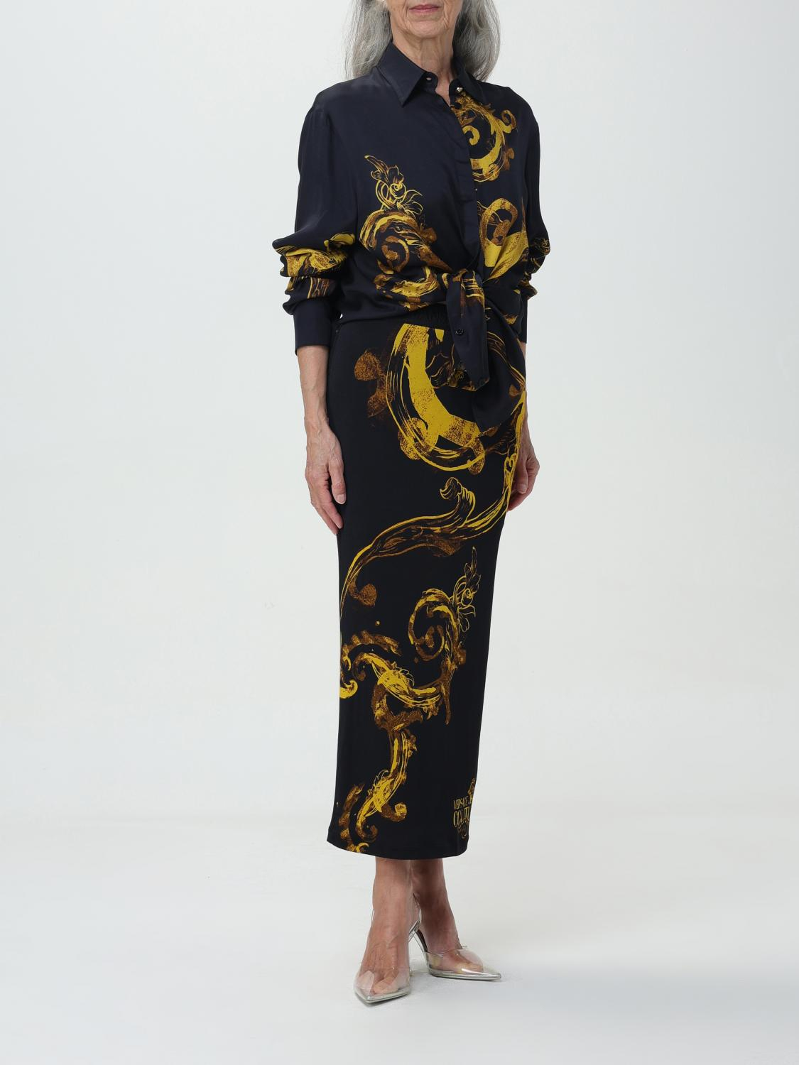 [VERSACE JEANS COUTURE] Shirts Long Sleeve SS24 76HAL2P2NS409 G89