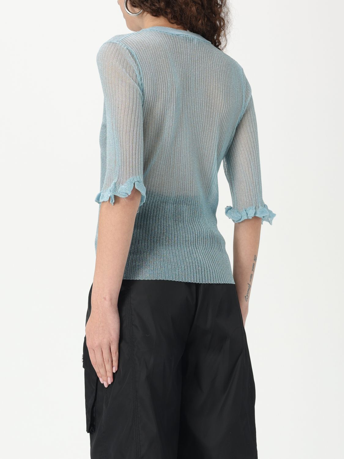 [GANNI] Knitwear SS25 K2501 326