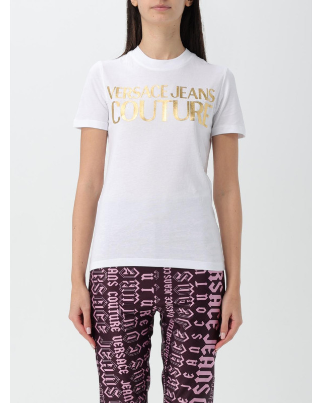 [VERSACE JEANS COUTURE] T-shirts Short Sleeve FW24 77HAHT01CJ00T G03