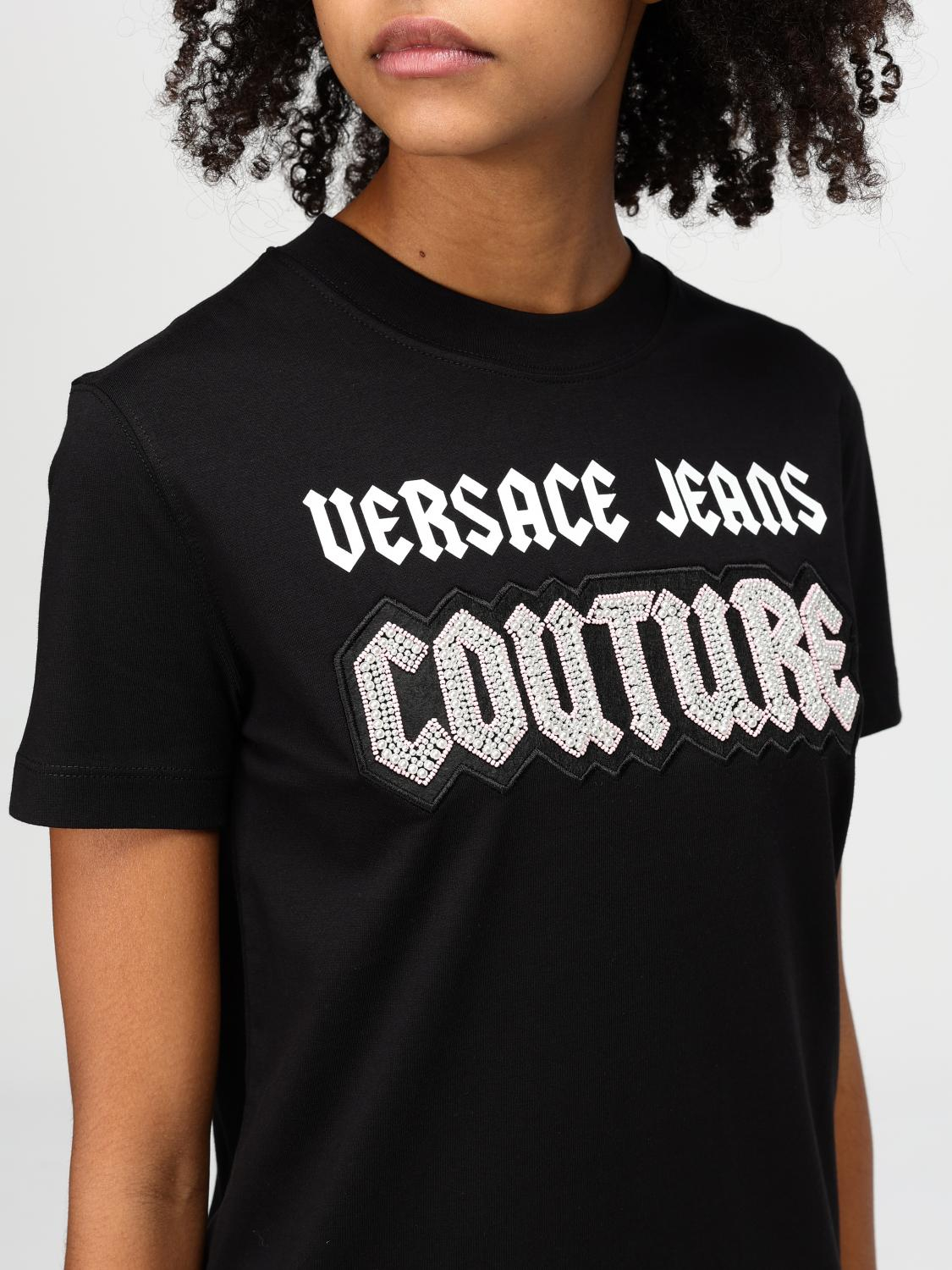 [VERSACE JEANS COUTURE] T-shirts Short Sleeve FW24 77HAHC02CJ01C 899