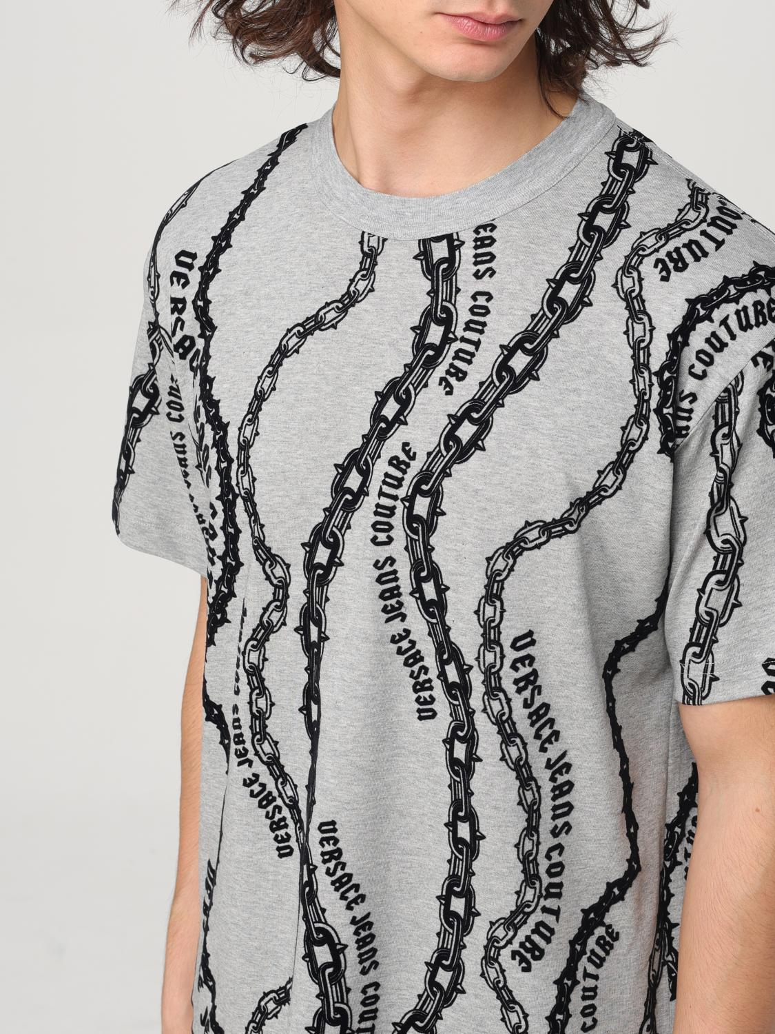 [VERSACE JEANS COUTURE] T-shirts Short Sleeve FW24 77GAH6R0JS415 802