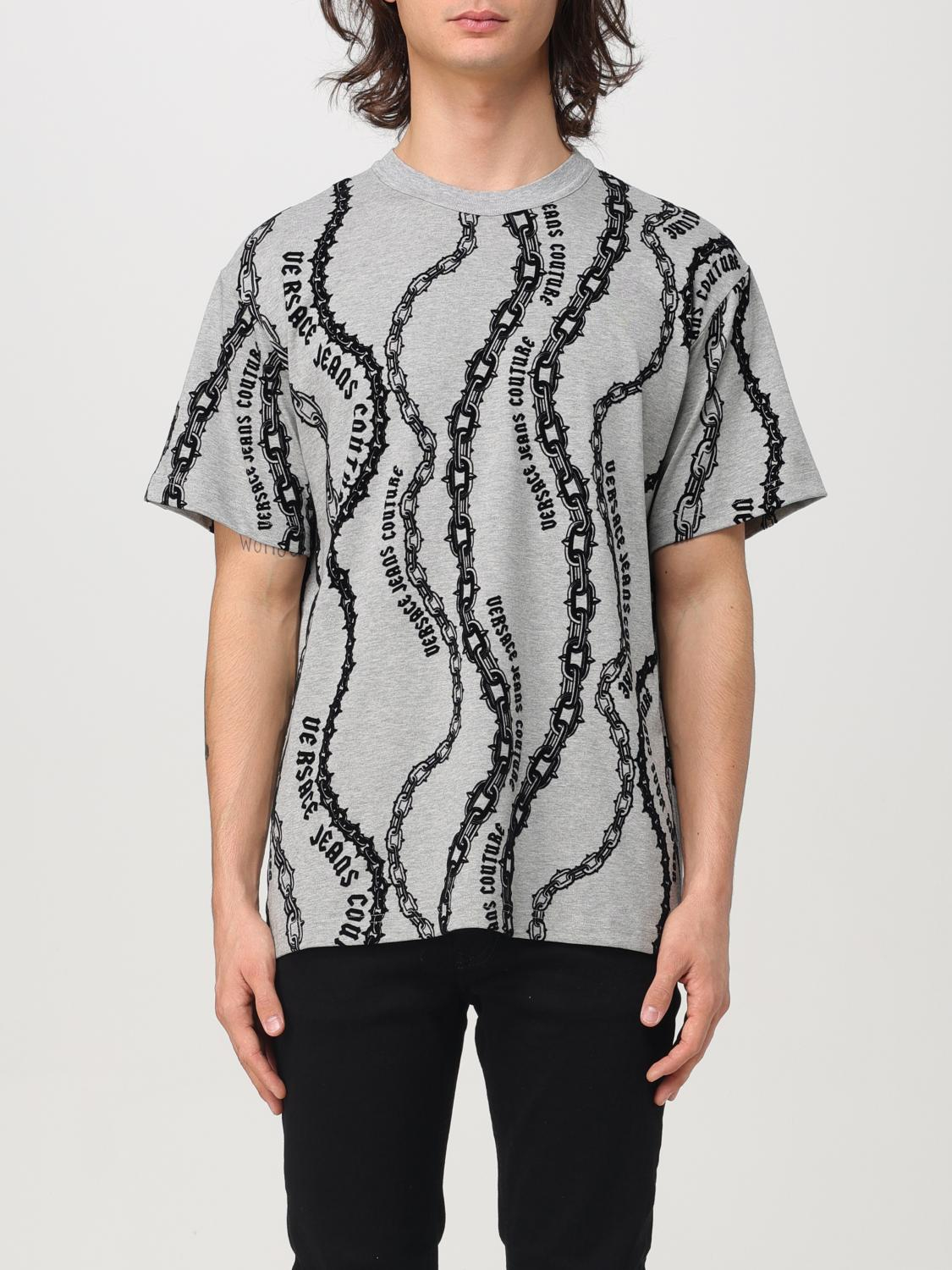 [VERSACE JEANS COUTURE] T-shirts Short Sleeve FW24 77GAH6R0JS415 802