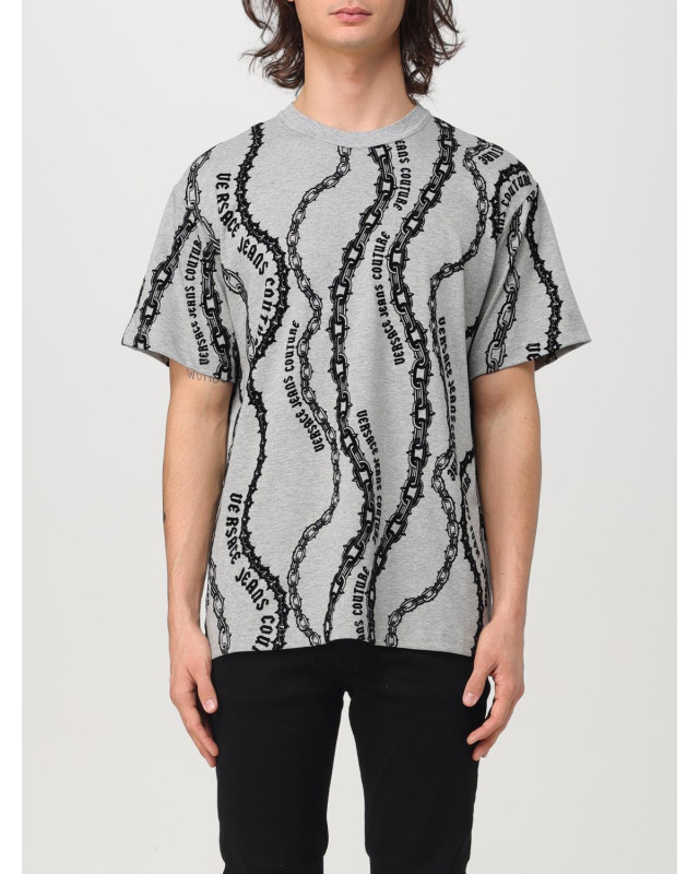 [VERSACE JEANS COUTURE] T-shirts Short Sleeve FW24 77GAH6R0JS415 802