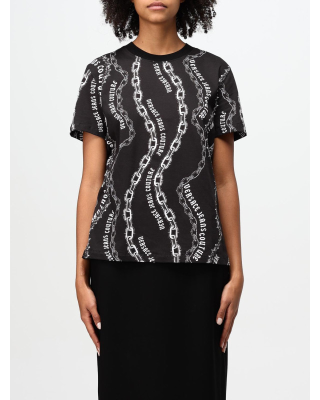 [VERSACE JEANS COUTURE] T-shirts Short Sleeve FW24 77HAH613JS365 899
