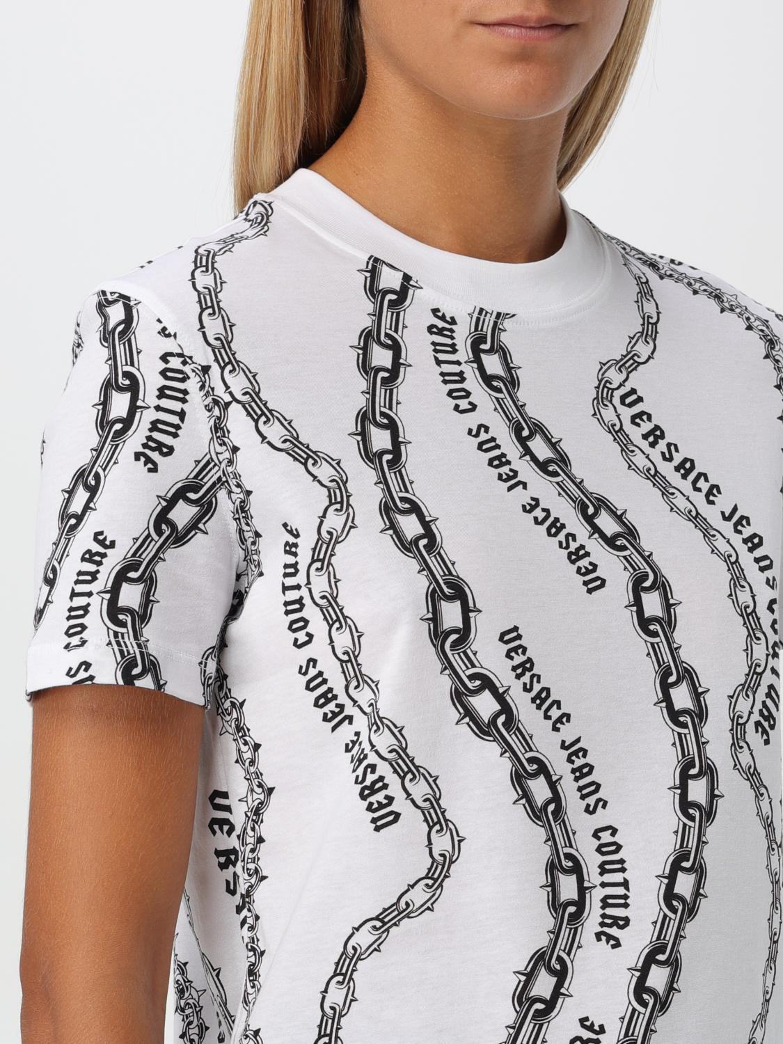 [VERSACE JEANS COUTURE] T-shirts Short Sleeve FW24 77HAH613JS365 003