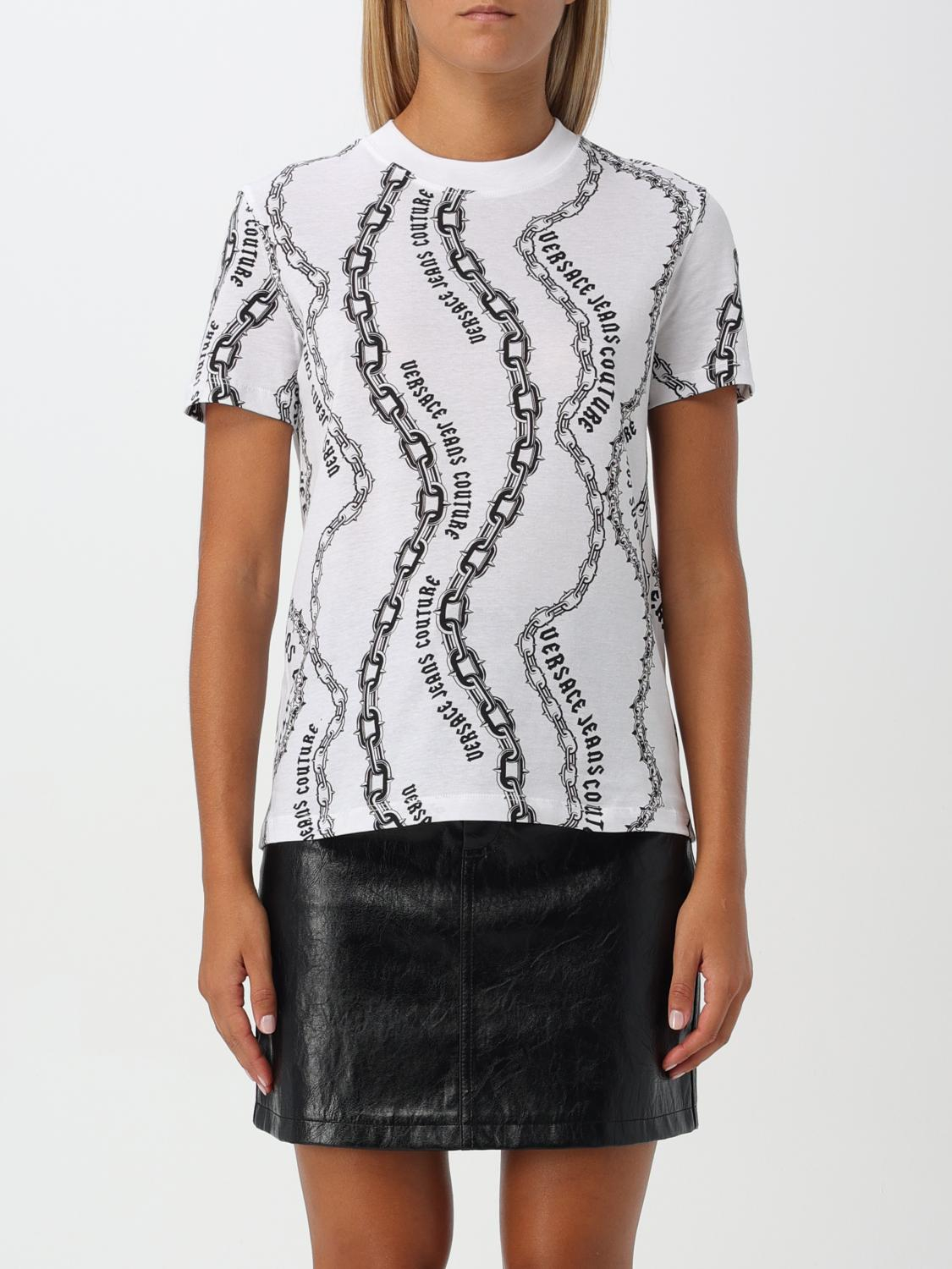 [VERSACE JEANS COUTURE] T-shirts Short Sleeve FW24 77HAH613JS365 003
