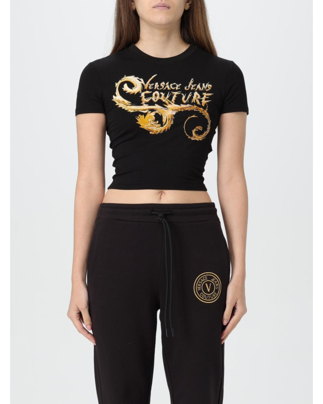 [VERSACE JEANS COUTURE] T-shirts Short Sleeve FW24 77HAHC00CJ02C G89