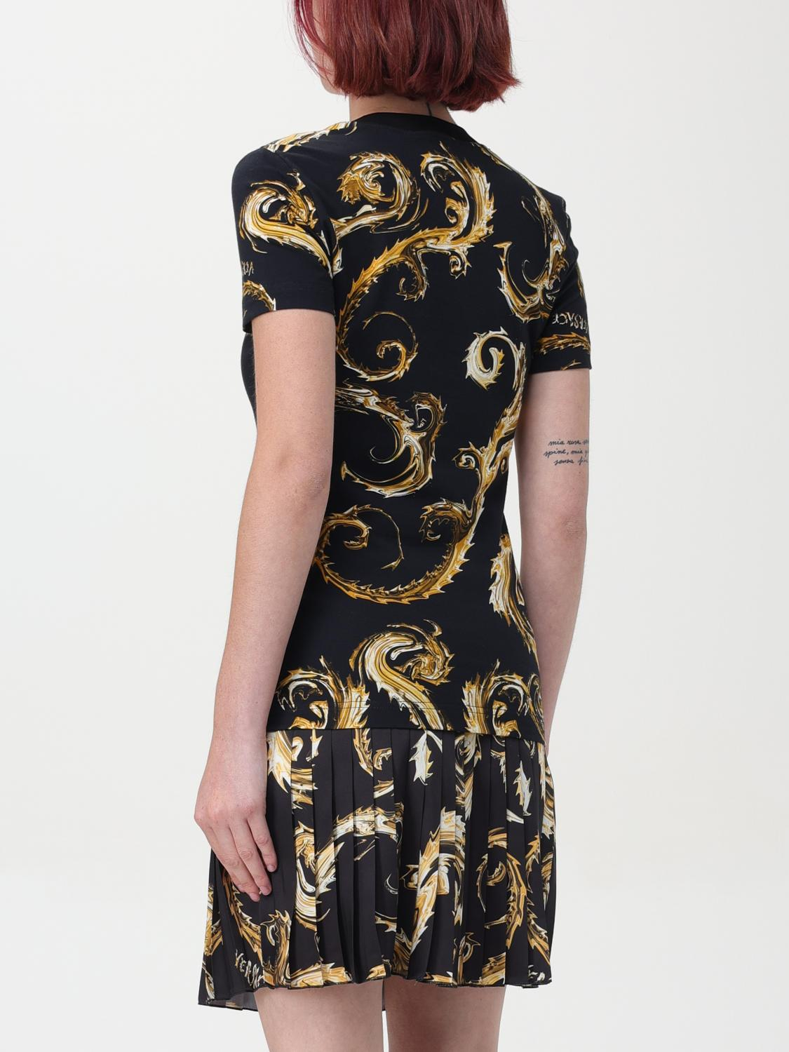 [VERSACE JEANS COUTURE] T-shirts Short Sleeve FW24 77HAH608JS409 G89