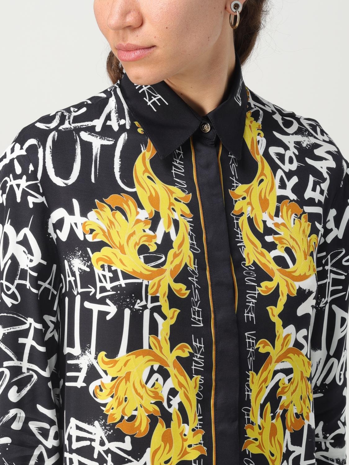 [VERSACE JEANS COUTURE] Shirts Long Sleeve FW23 75HAL2P2NS314 G89