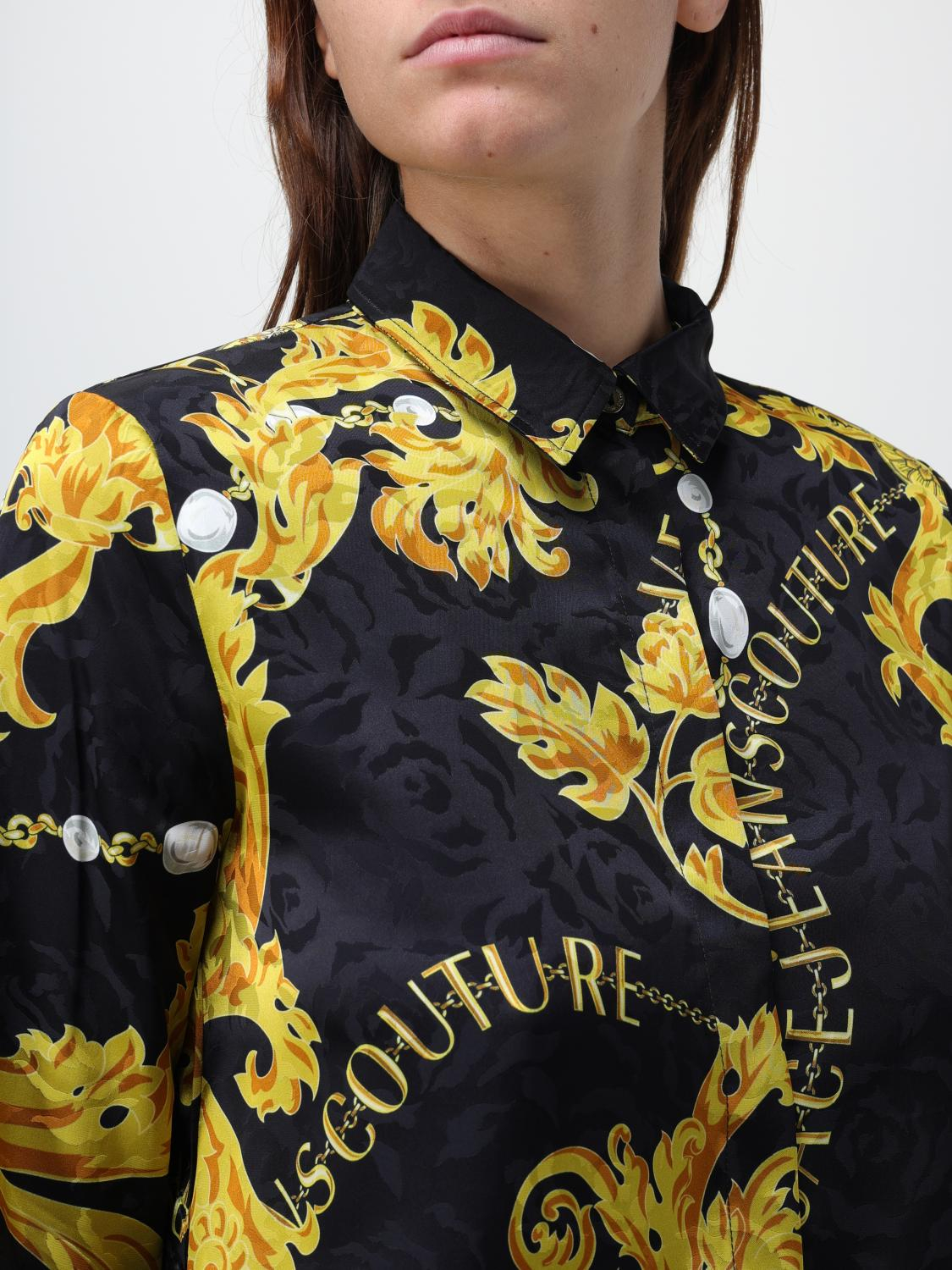 [VERSACE JEANS COUTURE] Shirts Long Sleeve FW23 75HAL201NS289 G89