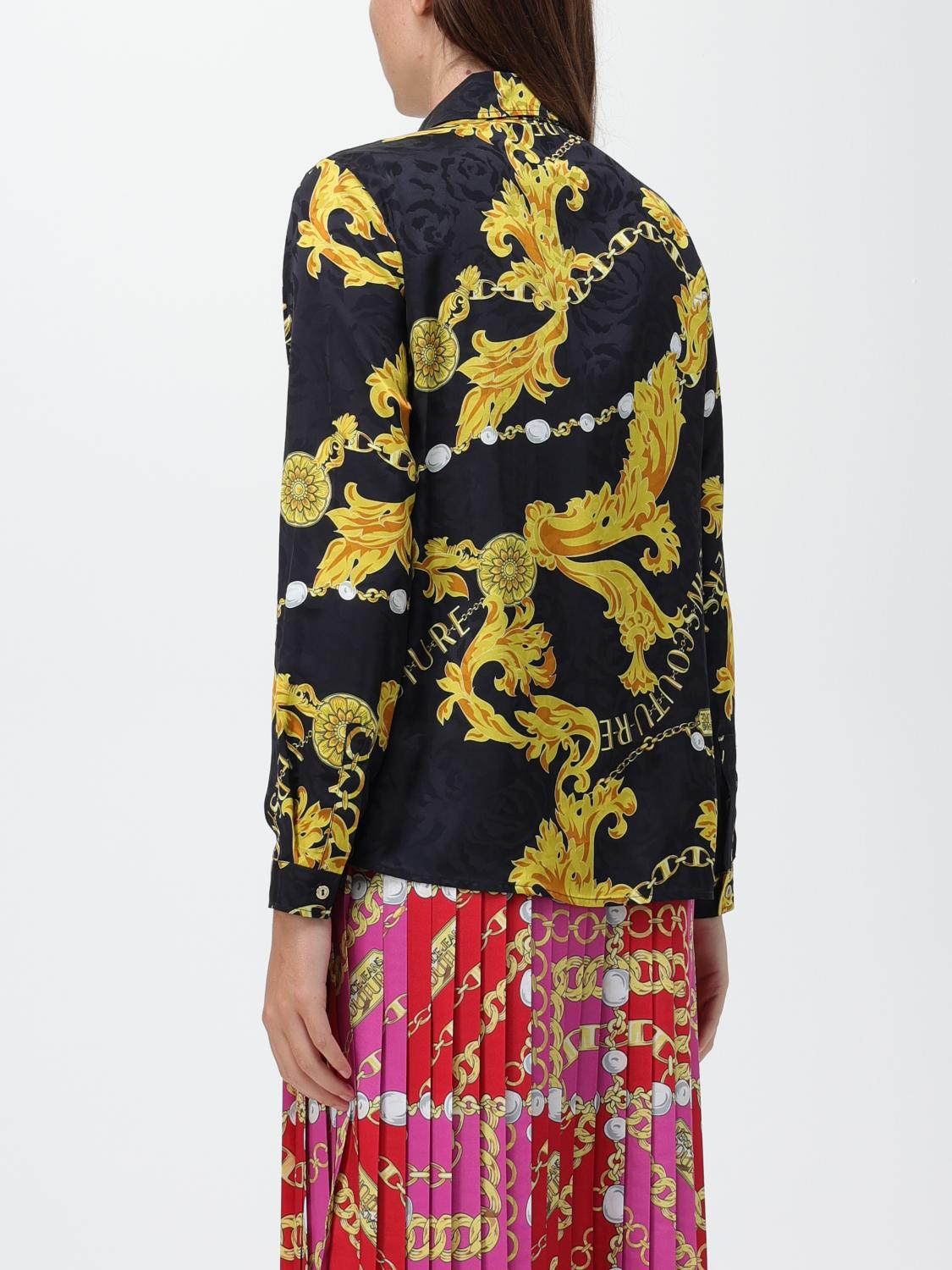 [VERSACE JEANS COUTURE] Shirts Long Sleeve FW23 75HAL201NS289 G89