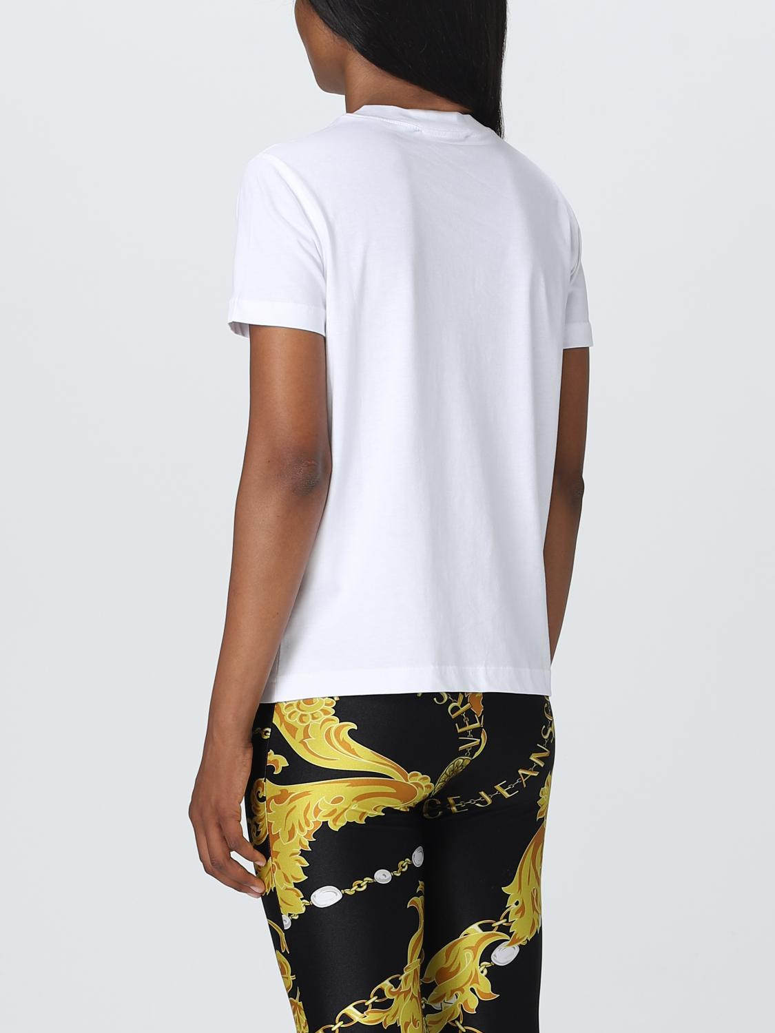 [VERSACE JEANS COUTURE] T-shirts Short Sleeve FW23 75HAHT01CJ00T G03