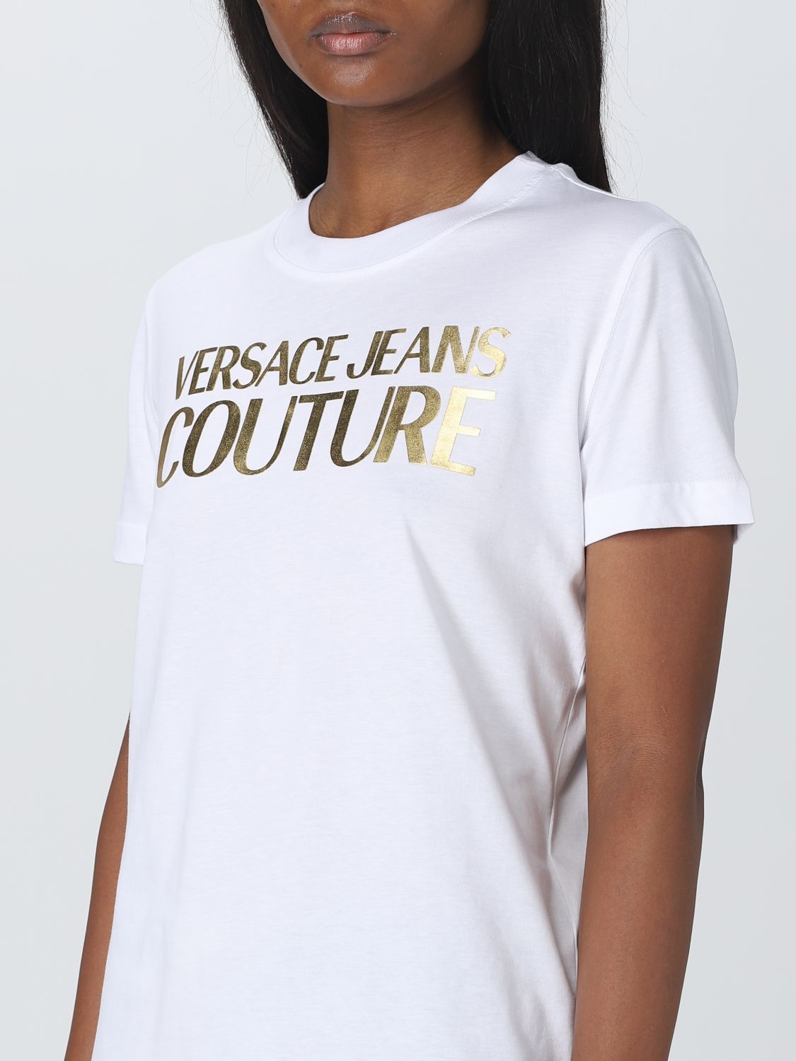[VERSACE JEANS COUTURE] T-shirts Short Sleeve FW23 75HAHT01CJ00T G03