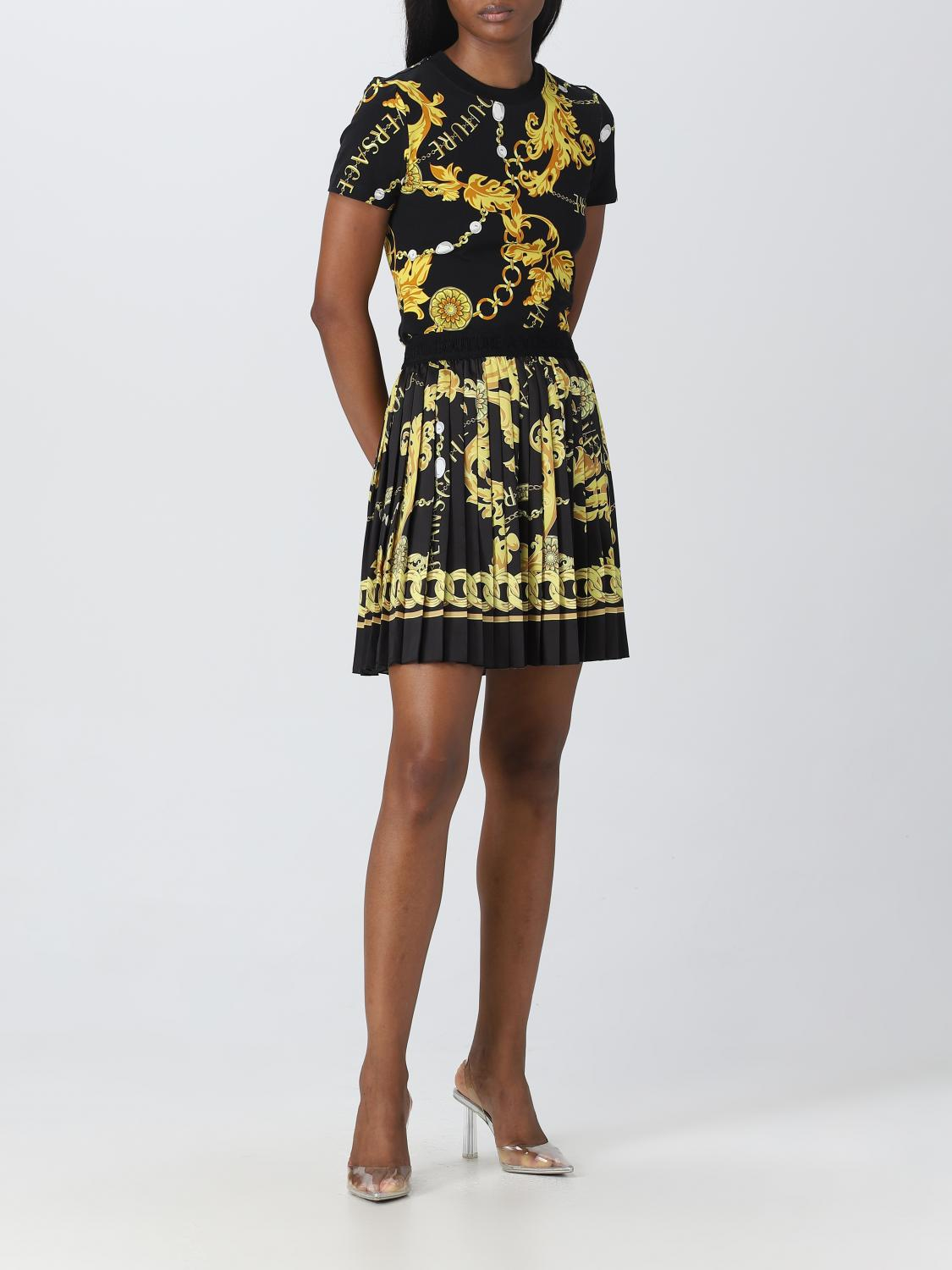 [VERSACE JEANS COUTURE] T-shirts Short Sleeve FW23 75HAH608JS214 G89