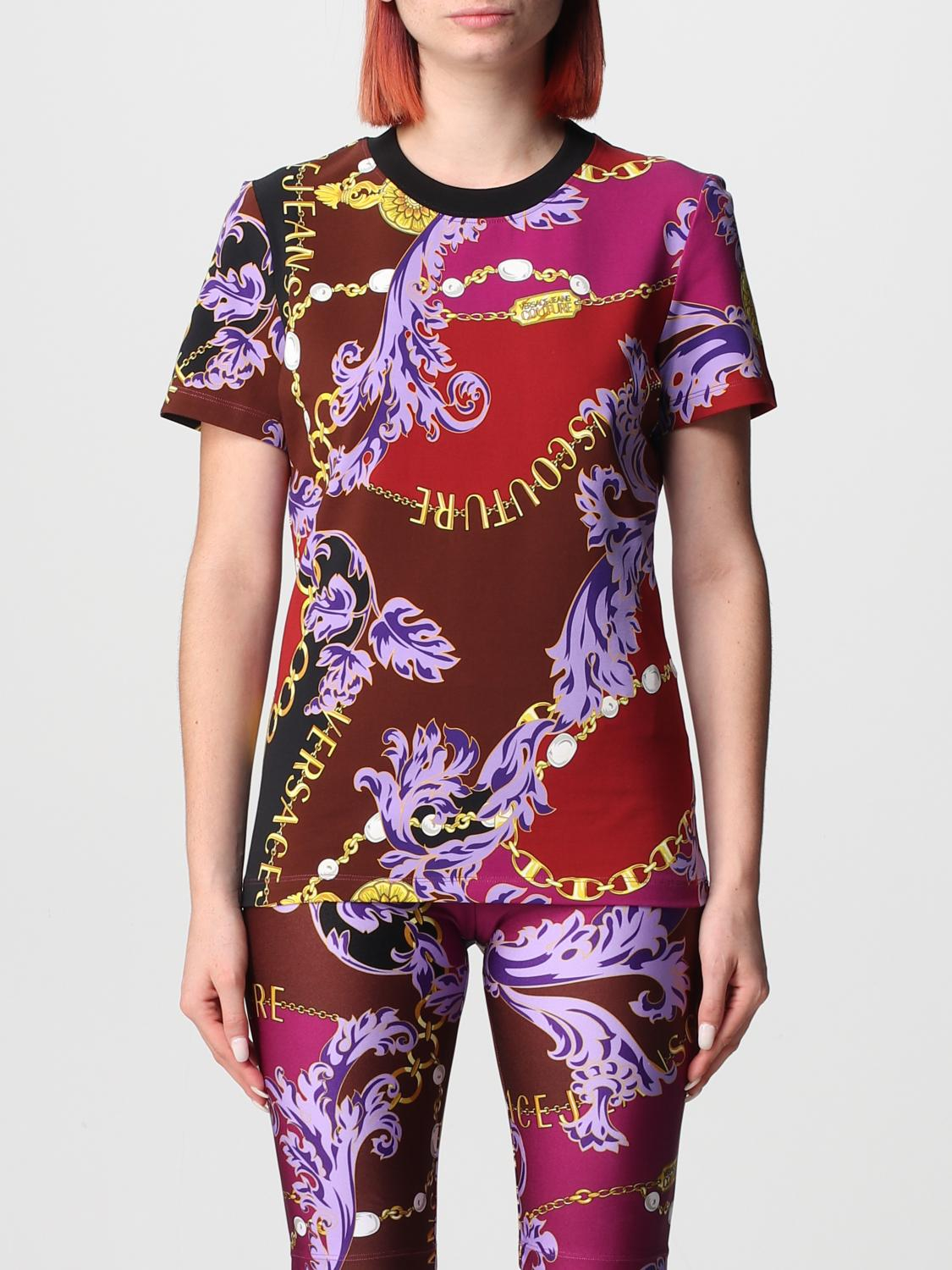 [VERSACE JEANS COUTURE] T-shirts Short Sleeve FW23 75HAH608JS214 G51