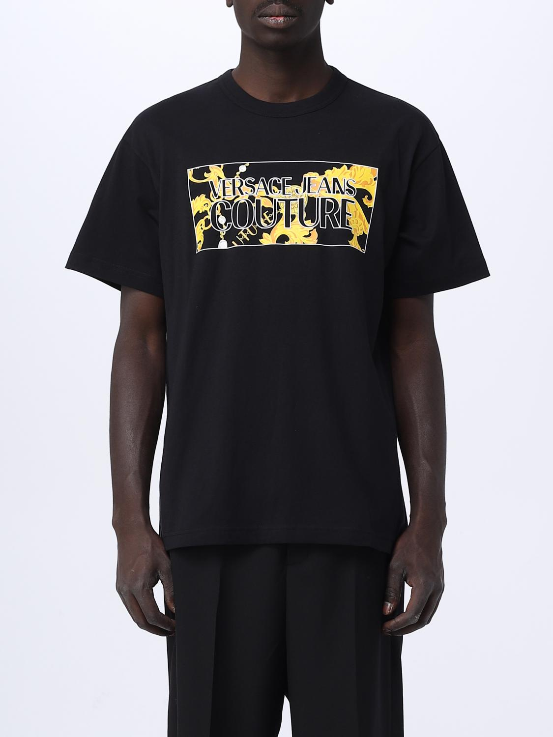 [VERSACE JEANS COUTURE] T-shirts Short Sleeve FW23 75GAHE01CJ00E G89
