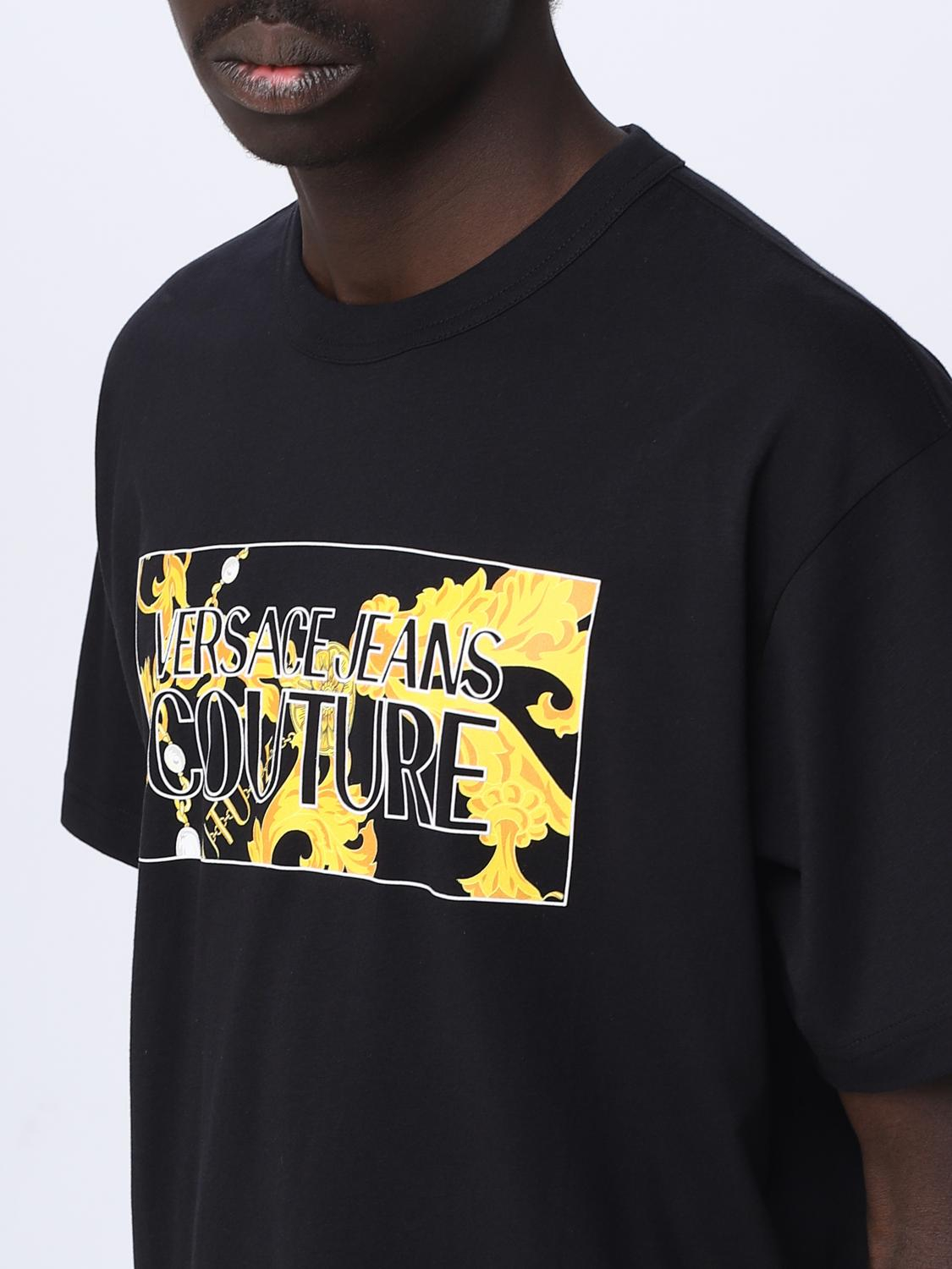[VERSACE JEANS COUTURE] T-shirts Short Sleeve FW23 75GAHE01CJ00E G89
