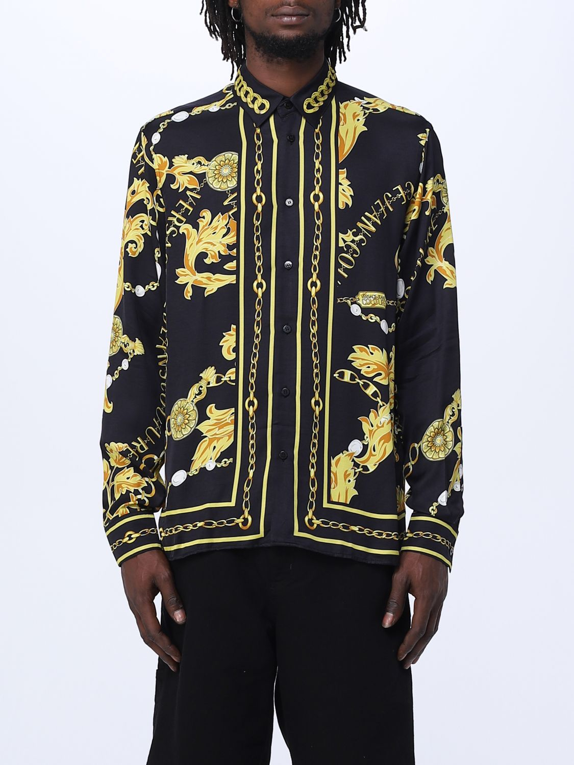 [VERSACE JEANS COUTURE] Shirts Long Sleeve FW23 75GAL2RCNS315 G89
