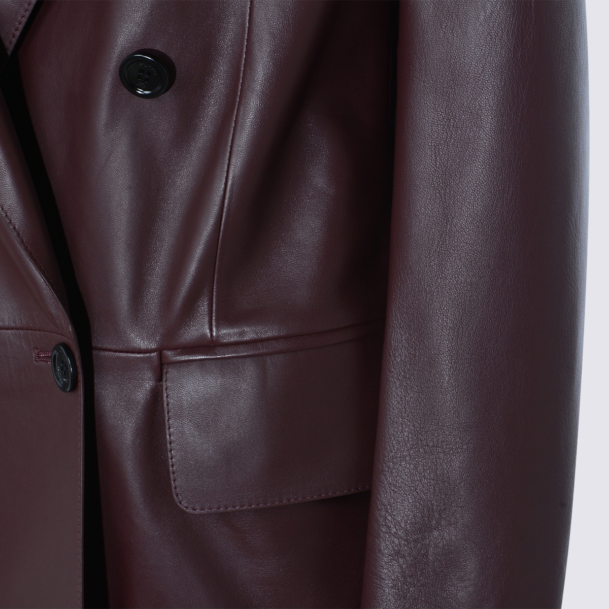 [MaxMara] Leather Jacket FW25 252144601260045023002