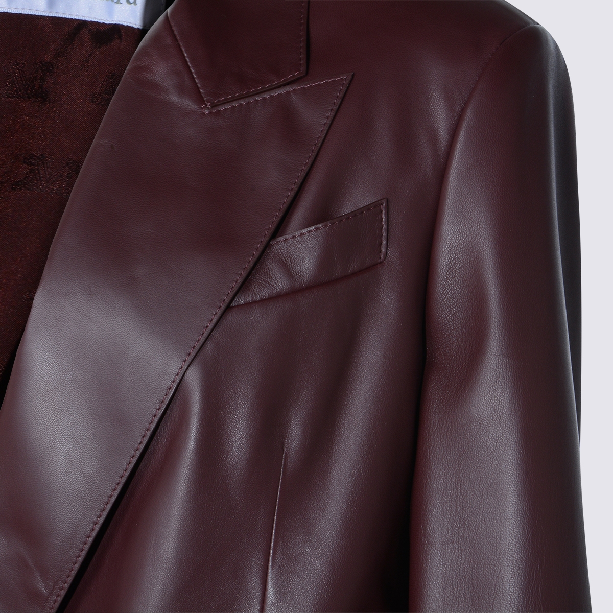 [MaxMara] Leather Jacket FW25 252144601260045023002