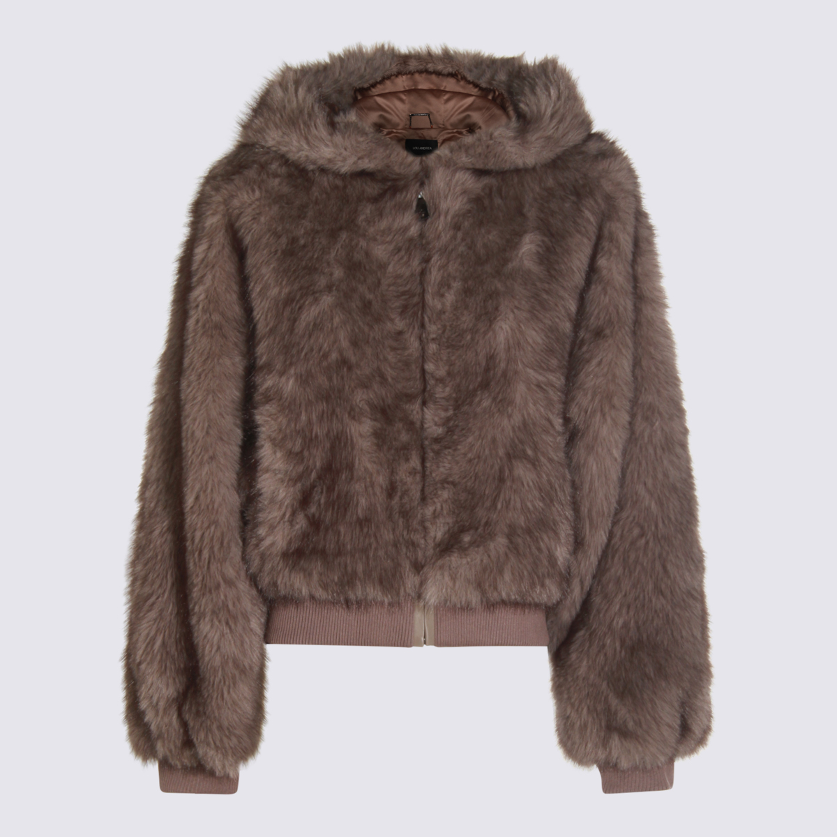 [LOU ANDREA] Fur Jacket FW25 SAB254LUW5MATSILVER