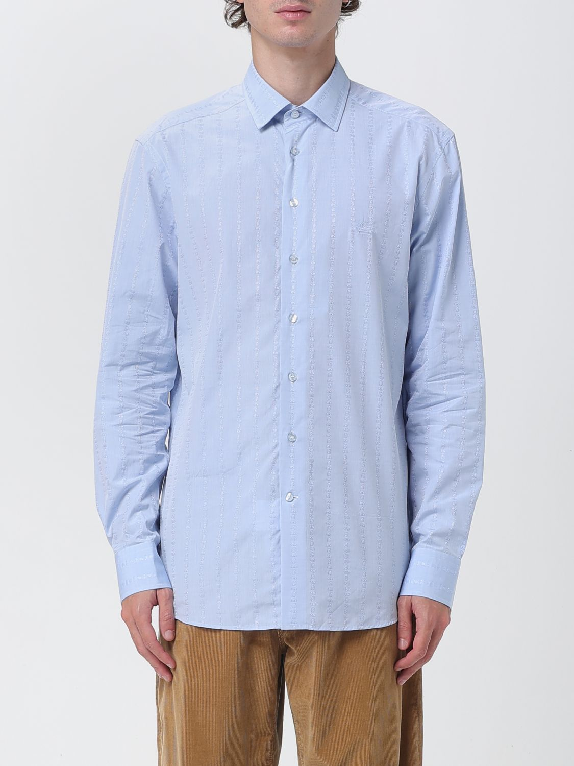 [Etro] Shirts Long Sleeve FW25 MRIB000299TR579 B0665
