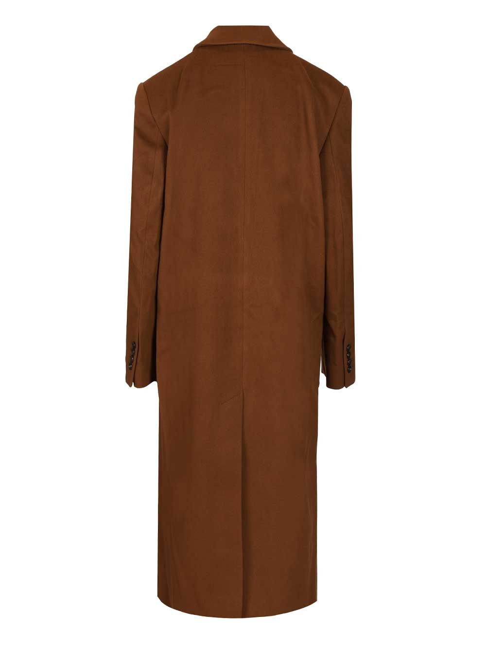 [LouLou De Saison] Coat FW25 ROSCOBROWN