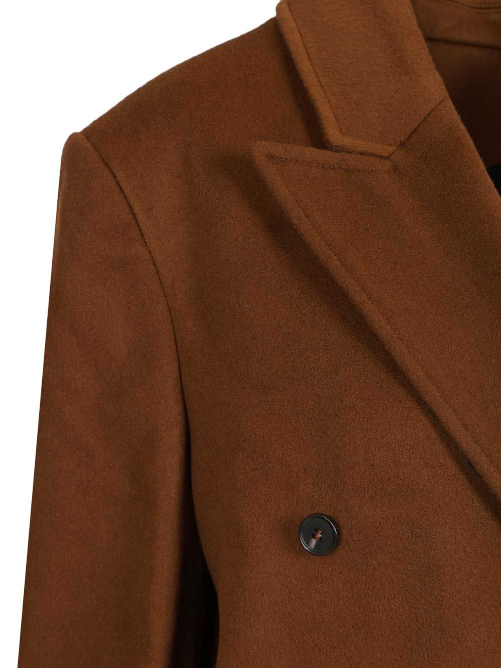 [LouLou De Saison] Coat FW25 ROSCOBROWN