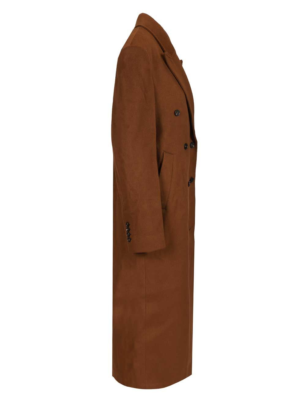 [LouLou De Saison] Coat FW25 ROSCOBROWN