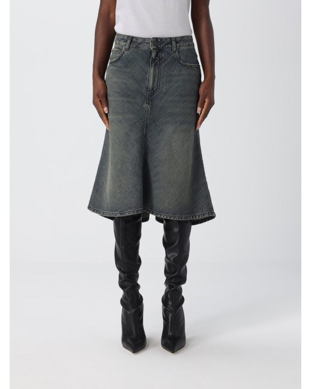 [Balenciaga] Midi skirt FW25 852330TTW76 3394