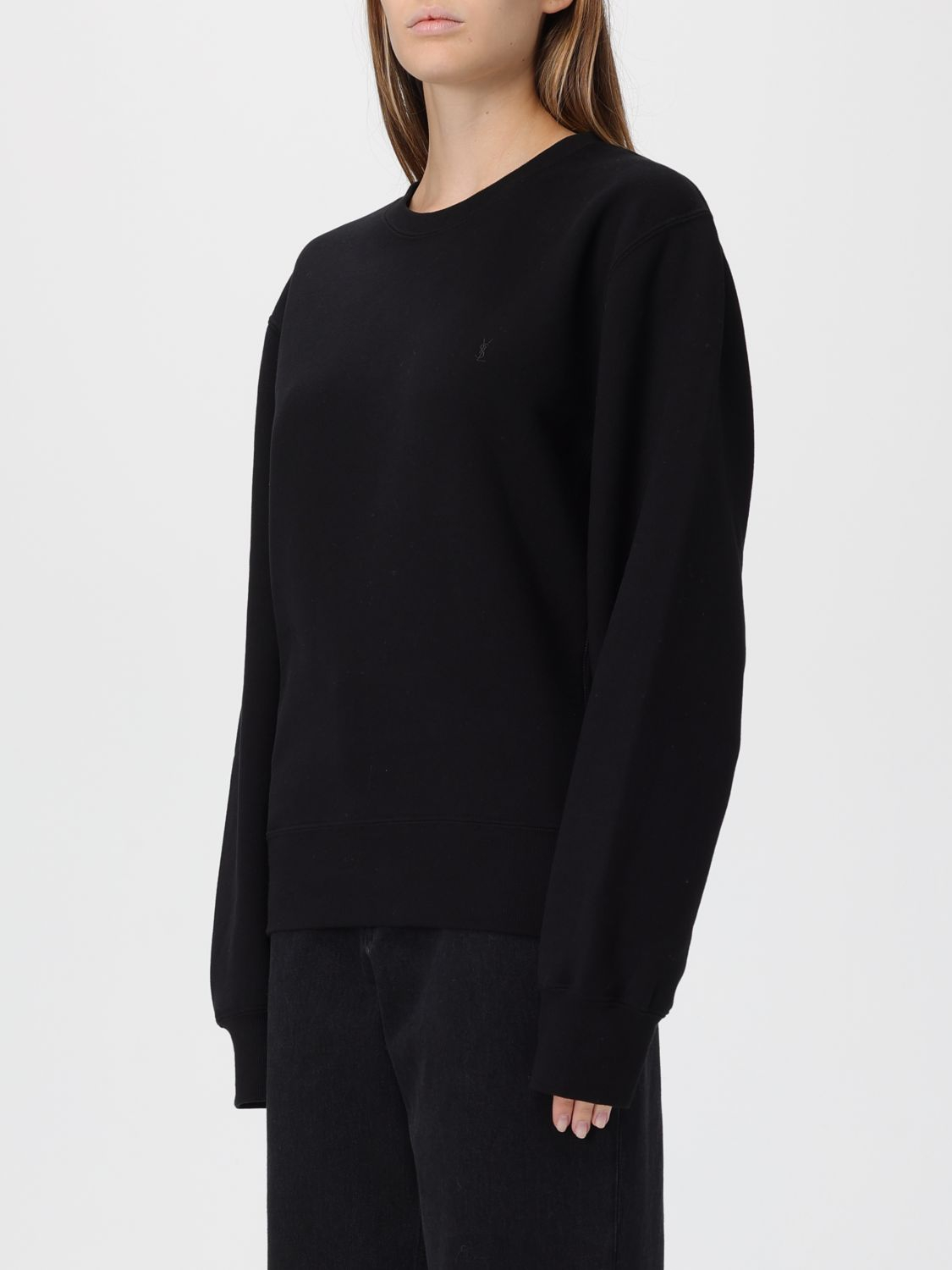 [Saint Laurent] Sweatshirt FW25 823184Y36SW 1000