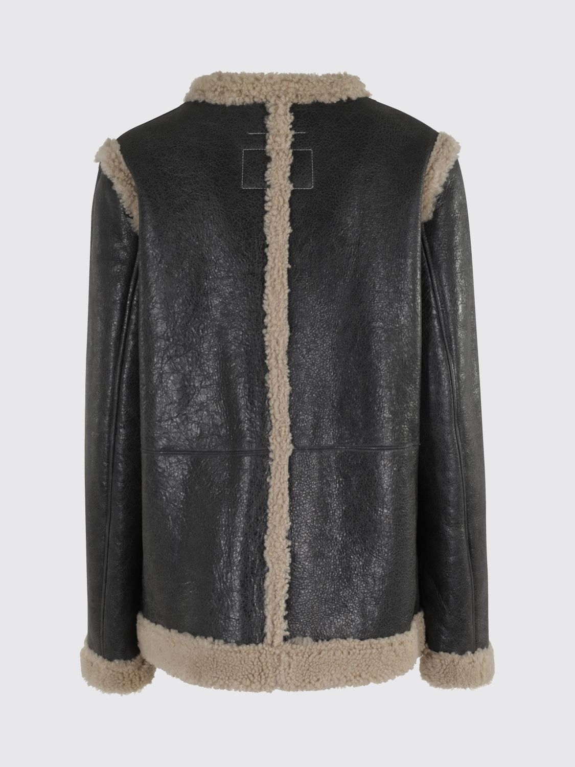 [MM6 Maison Margiela] Leather Jacket FW25 S52AM0330M07010 961