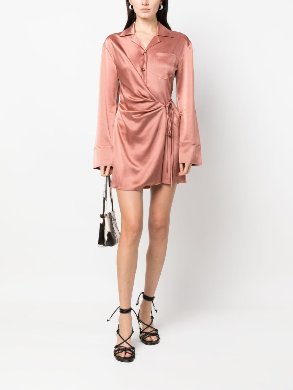 [NANUSHKA] Long sleeve dress FW23 NW23PFDR02077