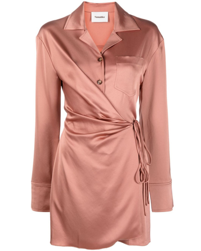 [NANUSHKA] Long sleeve dress FW23 NW23PFDR02077