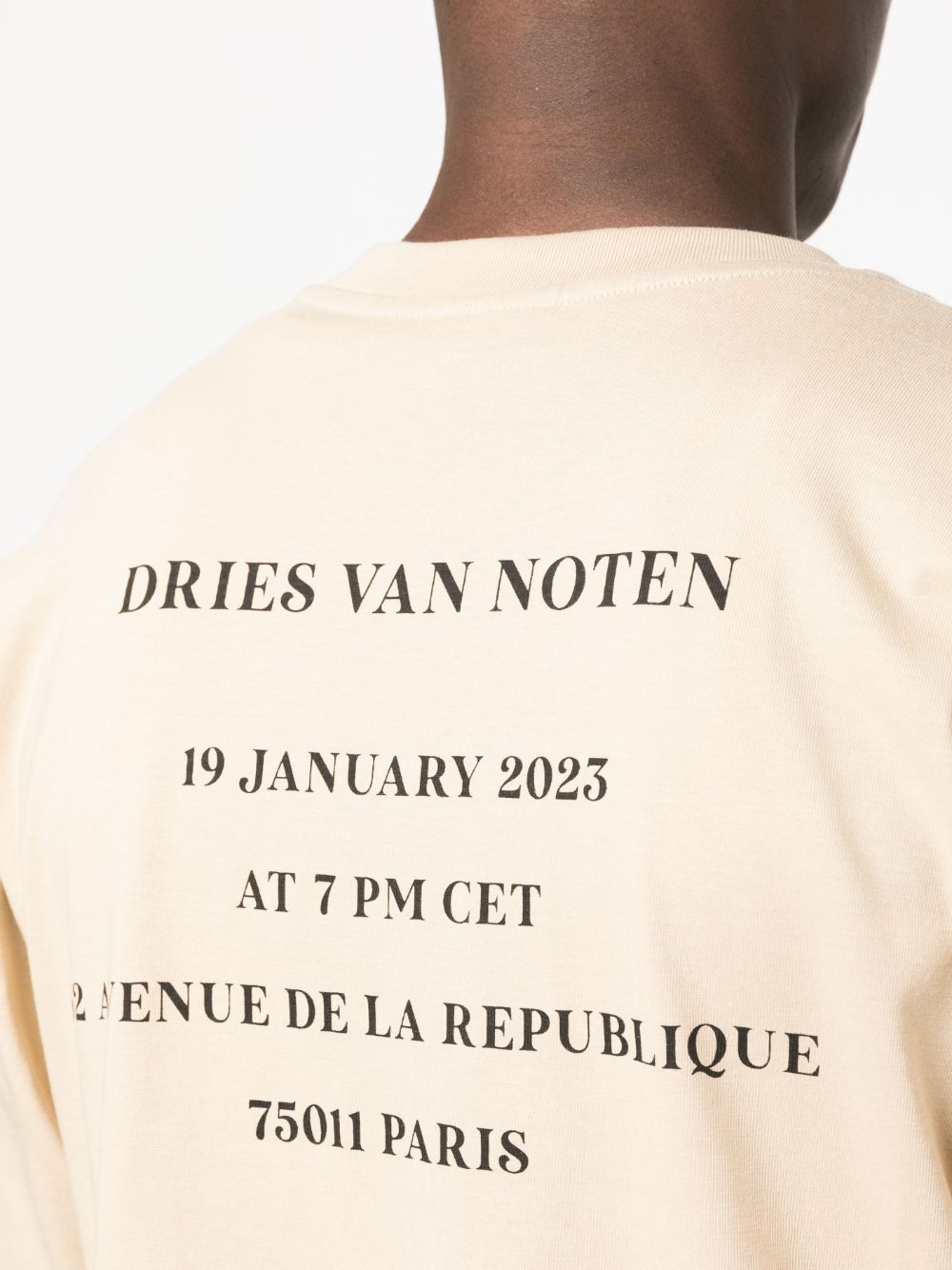 [DRIES VAN NOTEN] T-shirts Short Sleeve FW23 2320211127602