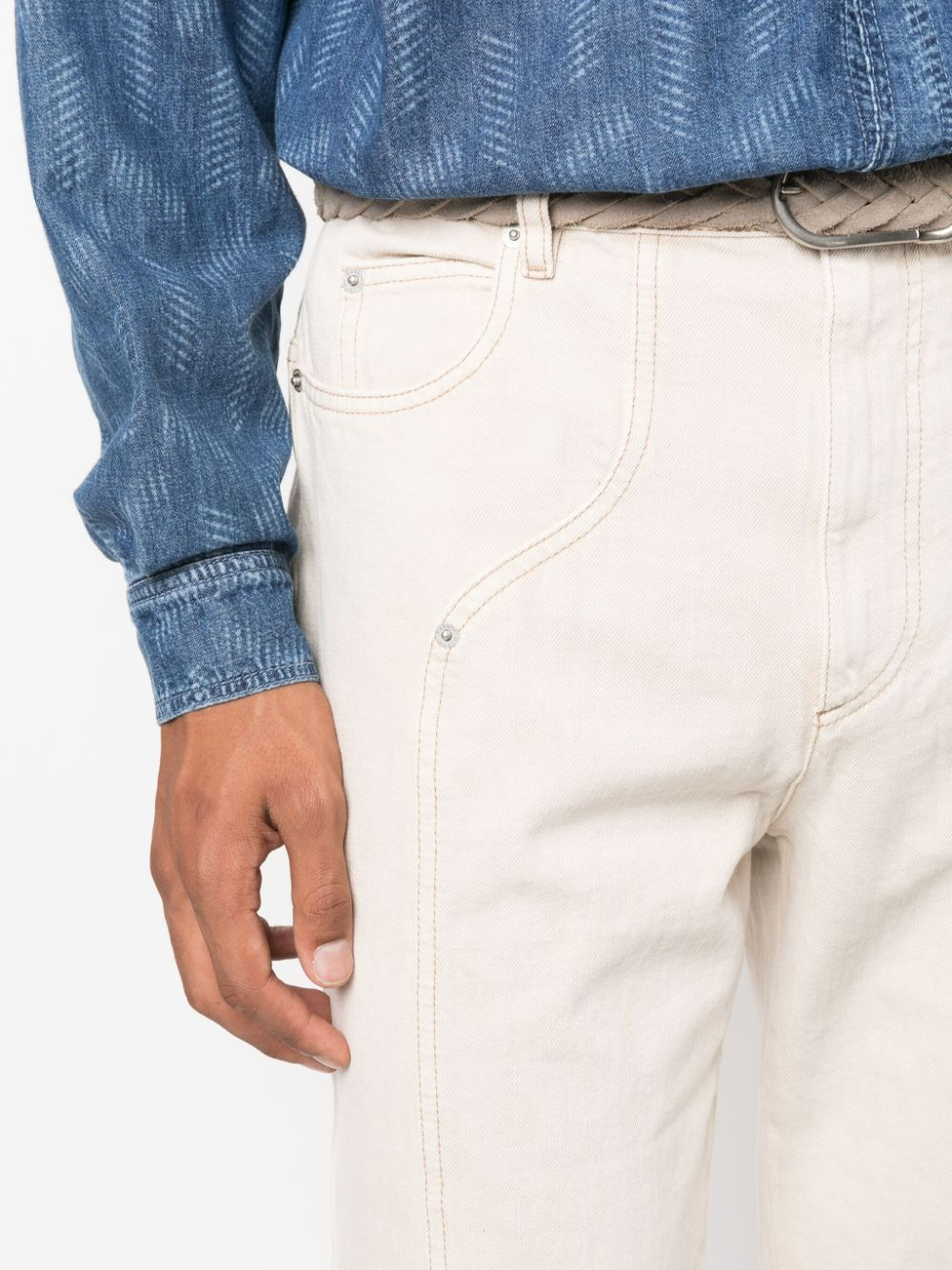 [MARANT] Trousers FW23 PA0176HAA3H01H