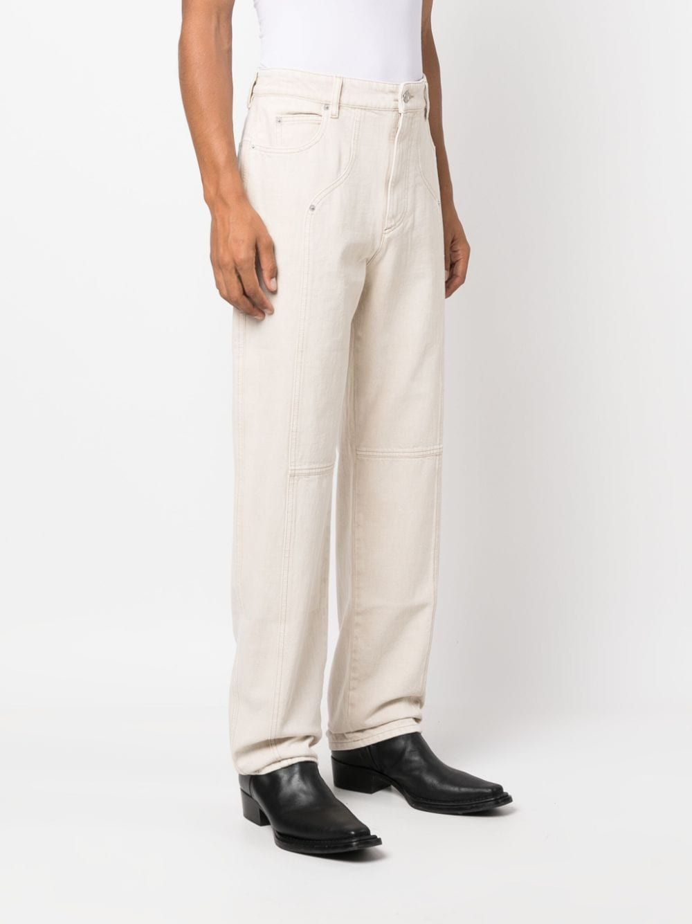 [MARANT] Trousers FW23 PA0176HAA3H01H