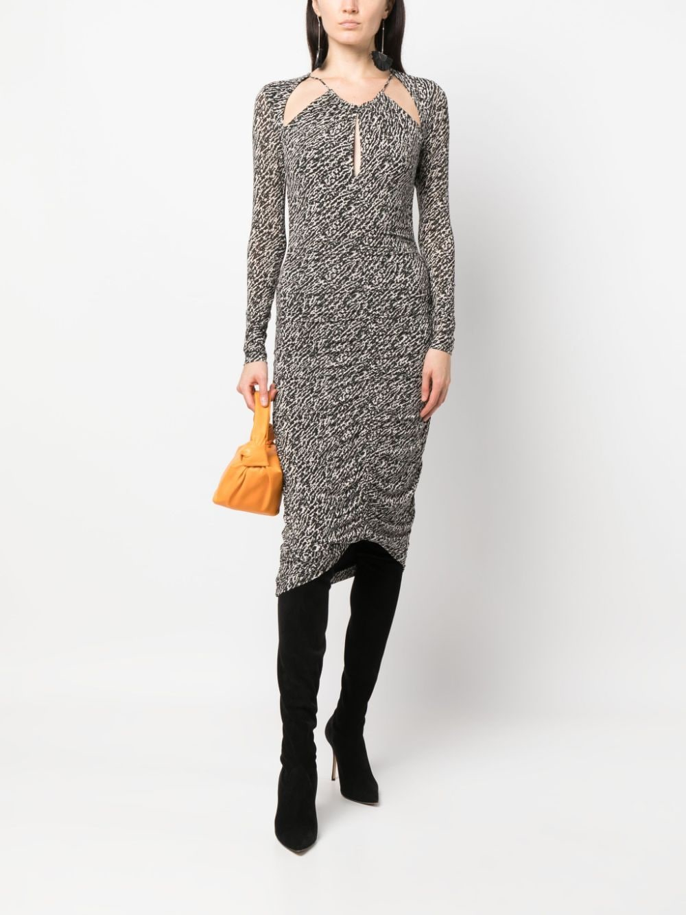 [Isabel Marant] Long sleeve dress FW23 RO0180FAA3K41I