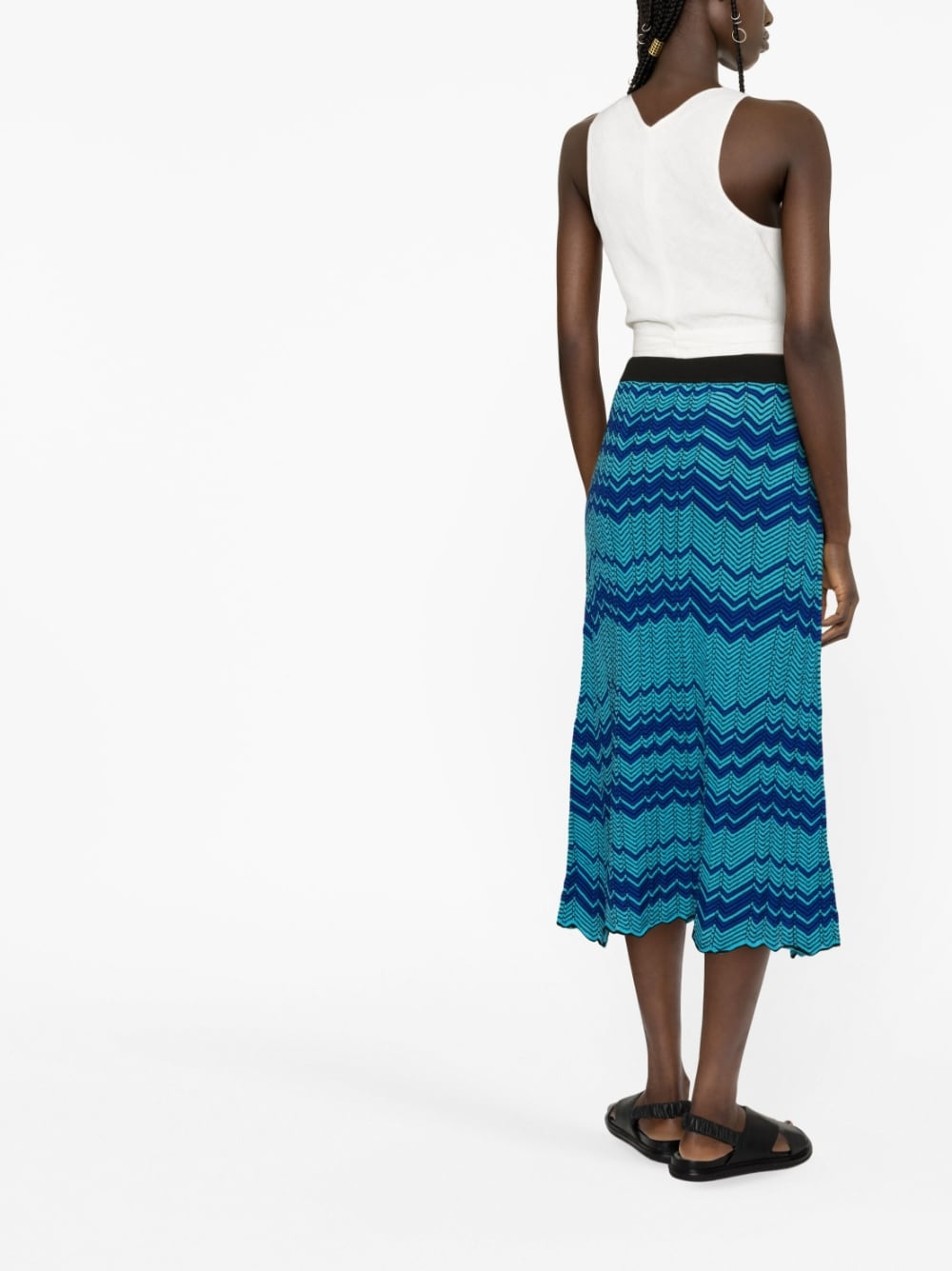 [Wales Bonner] Long skirt SS23 WS23KN44KN10750