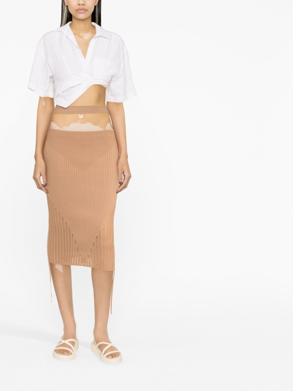 [ANDREADAMO] Midi skirt SS23 ADPS23SK10947473