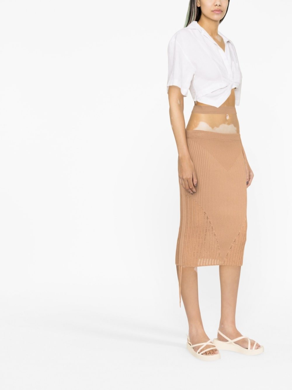 [ANDREADAMO] Midi skirt SS23 ADPS23SK10947473